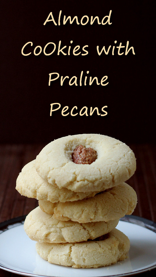 Praline Pecan Almond Cookies