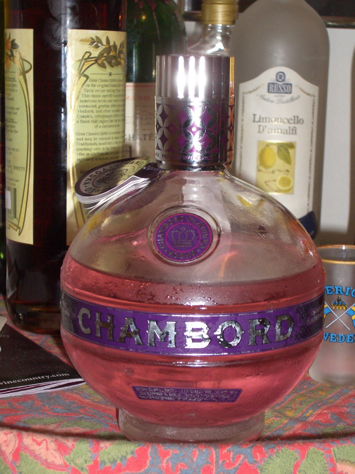 Liqueurs and Liquors in Washington Chambord Flavored Vodka drink pink