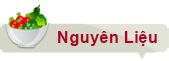 nguyên liệu
