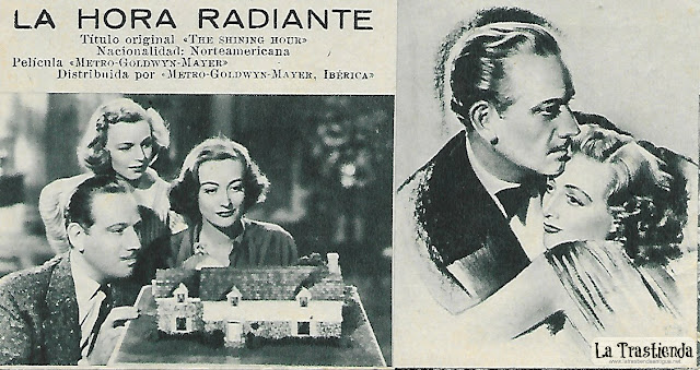 La Hora Radiante - Programa de Cine - Joan Crawford - Robert Young - Margaret Sullavan - Melvyn Douglas