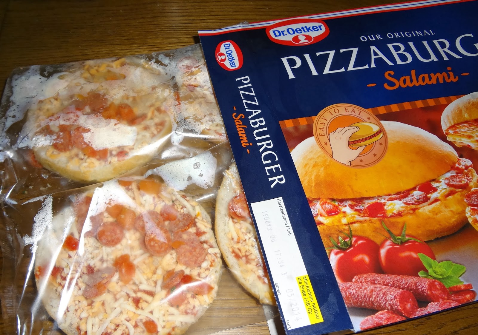 Pizzaburger Zubereitung Pizzaburger Zubereitung