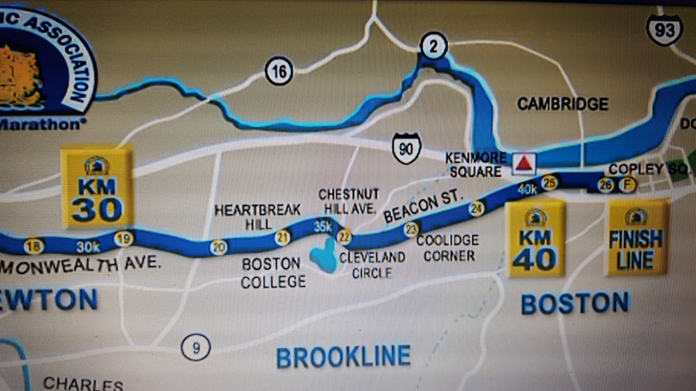 Boston Marathon Traffic Map 2024 - Jere Beitris