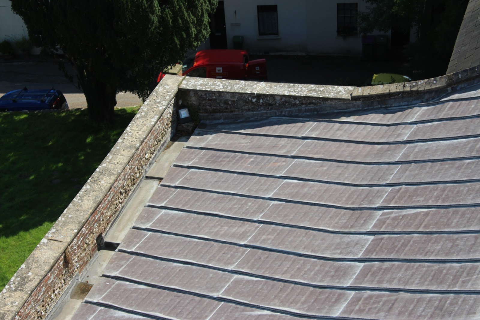 How old is that lead roof?