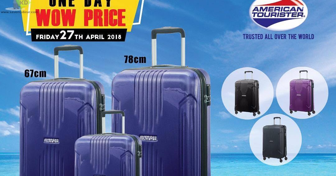 American Tourister Kuwait The great One Day Deal SaveMyDinar