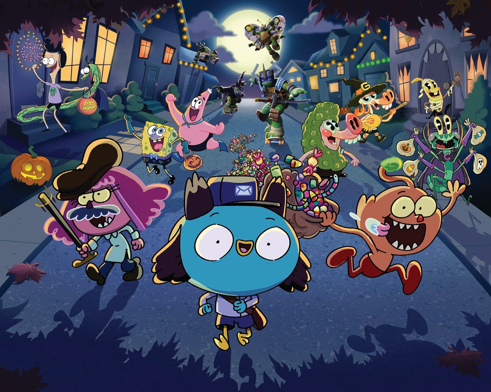 Nickalive Nickelodeon Usa Celebrates Halloween With Spooktacular