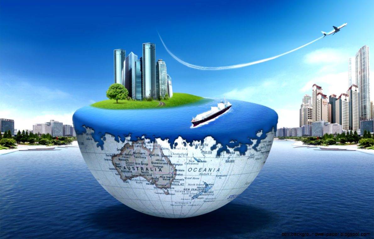 World Travel Desktop Background