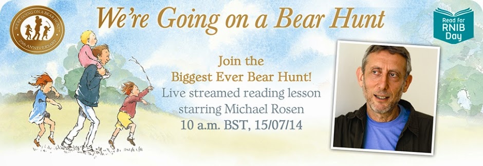  Click the banner to watch Michael Rosen LIVE 