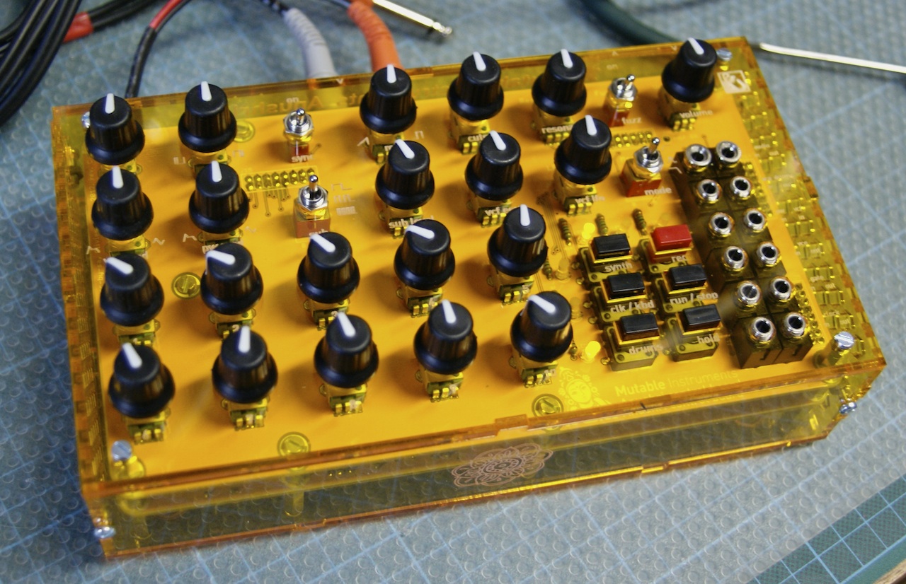 Growing your modular synthesizer for dummies DIY Synth Kit Mutable Instruments Anushri
