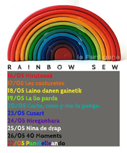 Rainbow sew