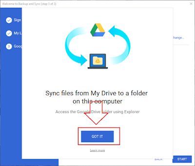 Hướng dẫn cài đặt Backup and Sync (Sao lưu và Đồng bộ) thay thế Google Drive