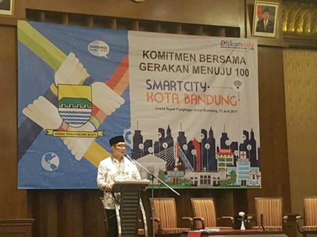 Komitmen Kota Bandung dalam Gerakan Menuju 100 Smart City
