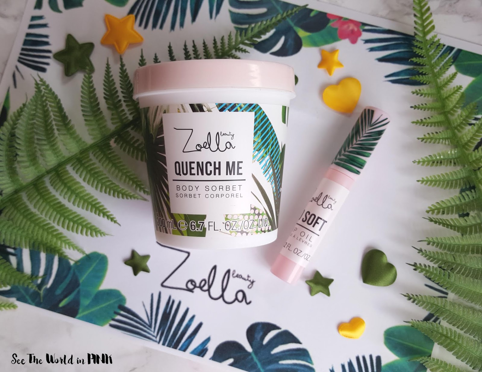 Skincare Sunday - Zoella Beauty Lip Oil & Body Sorbert Review & Giveaway!  