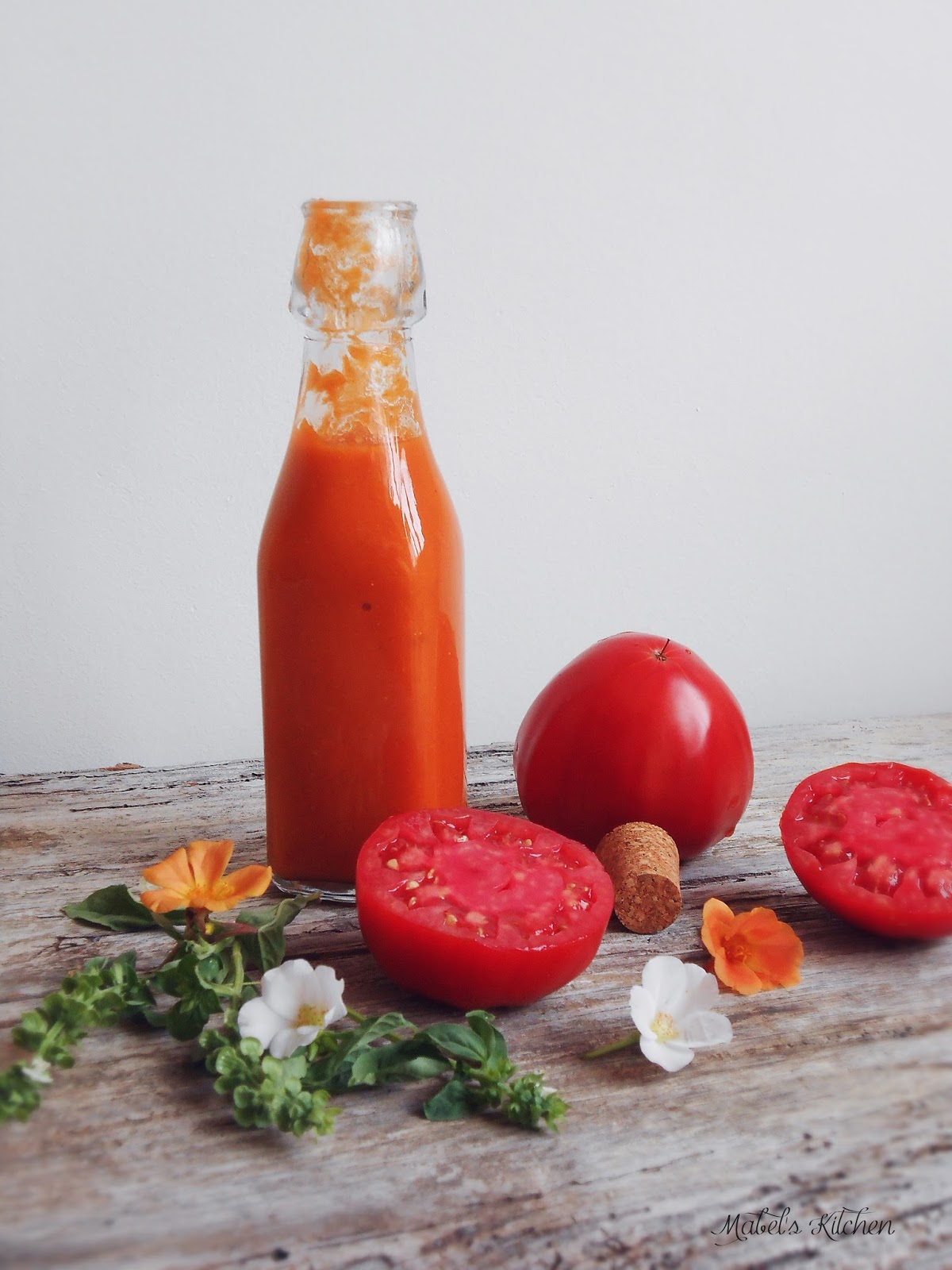 Ketchup Casero, sin gluten y sin azúcar. Mabel's Kitchen