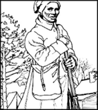 Harriet Tubman Coloring Pages for Kids - #99DEGREE