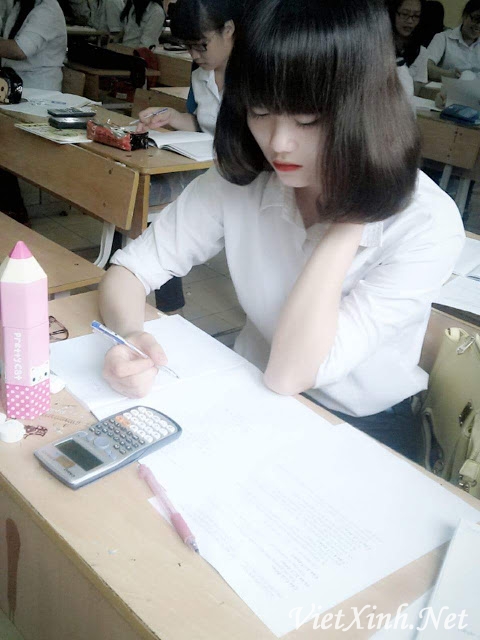 Girl xinh Đặng Linh Ngọc (Chị Thỏ Ngọc) - Dáng học sinh mà vếu như người mẫu