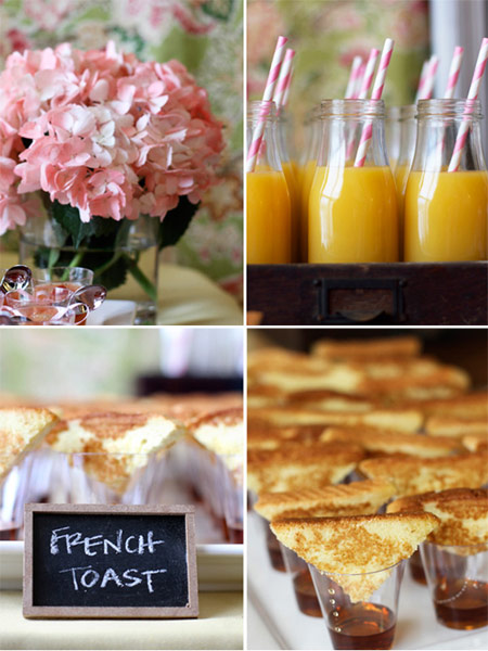brunch for showers and the kitchen shows some really great food ideas ...