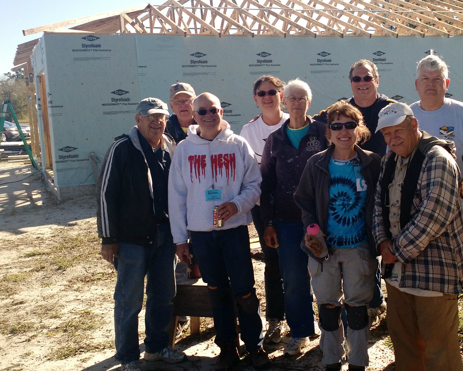 RVentures with Doug and Chris Habitat for Humanity Build 1 Vero Beach