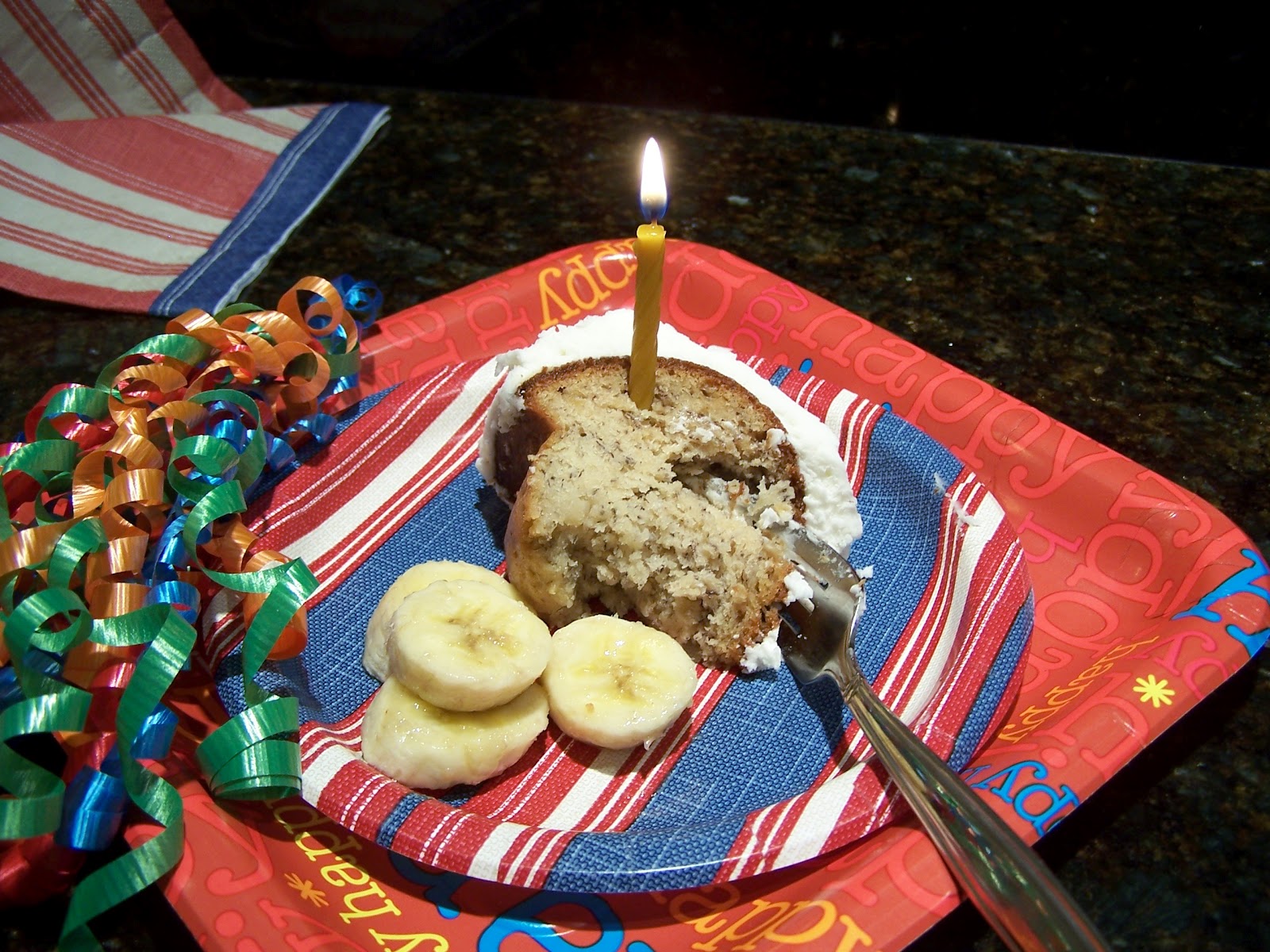 Go Ahead... Take A Bite!: Sweet Buttermilk Banana Cake