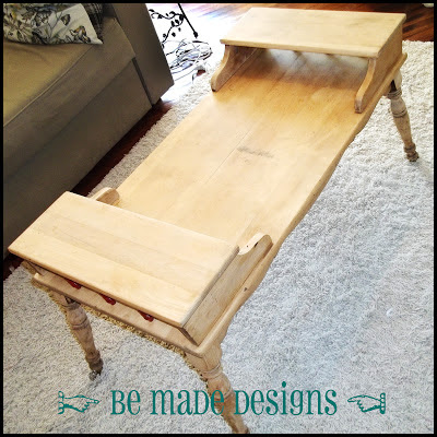 Stripped Down Coffee Table {be made designs}