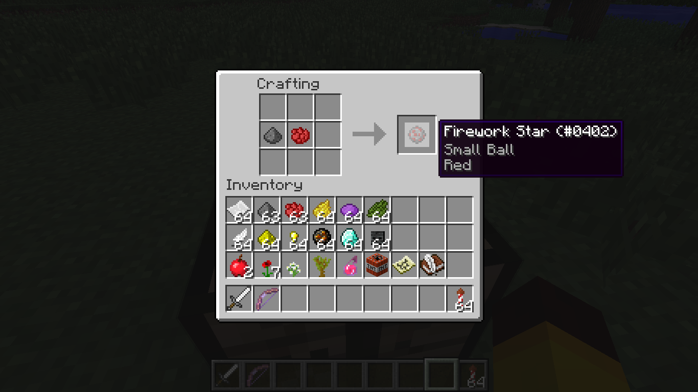 Across the Map Crafting Guide Fireworks!