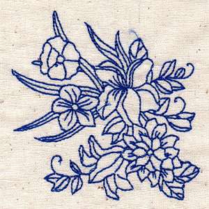 Bluework florals carolrdavisr design  154 lacarolrdavisr