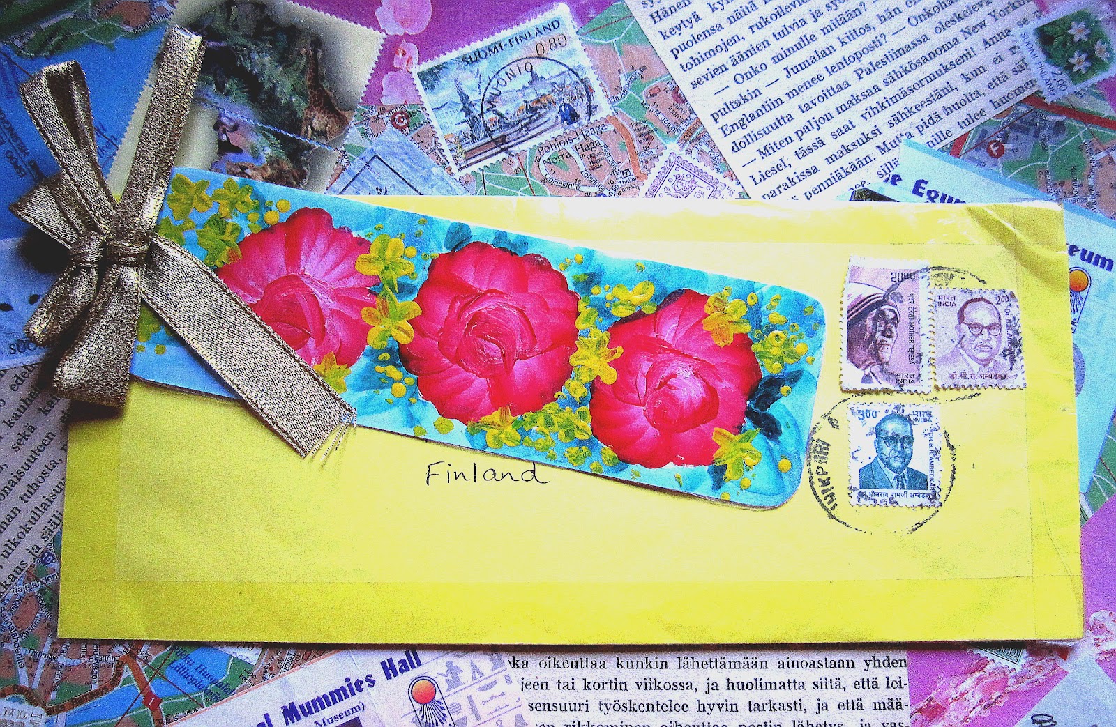 Received Letters And Bookmarks