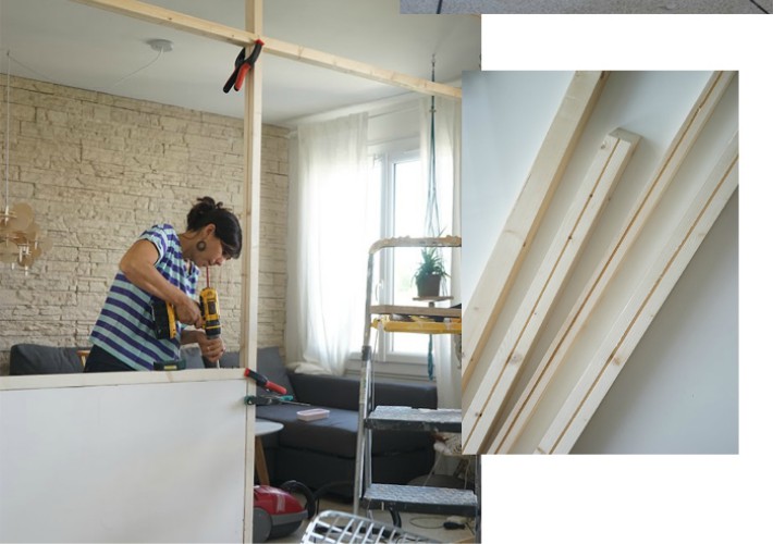 Diy división acristalada lowcost