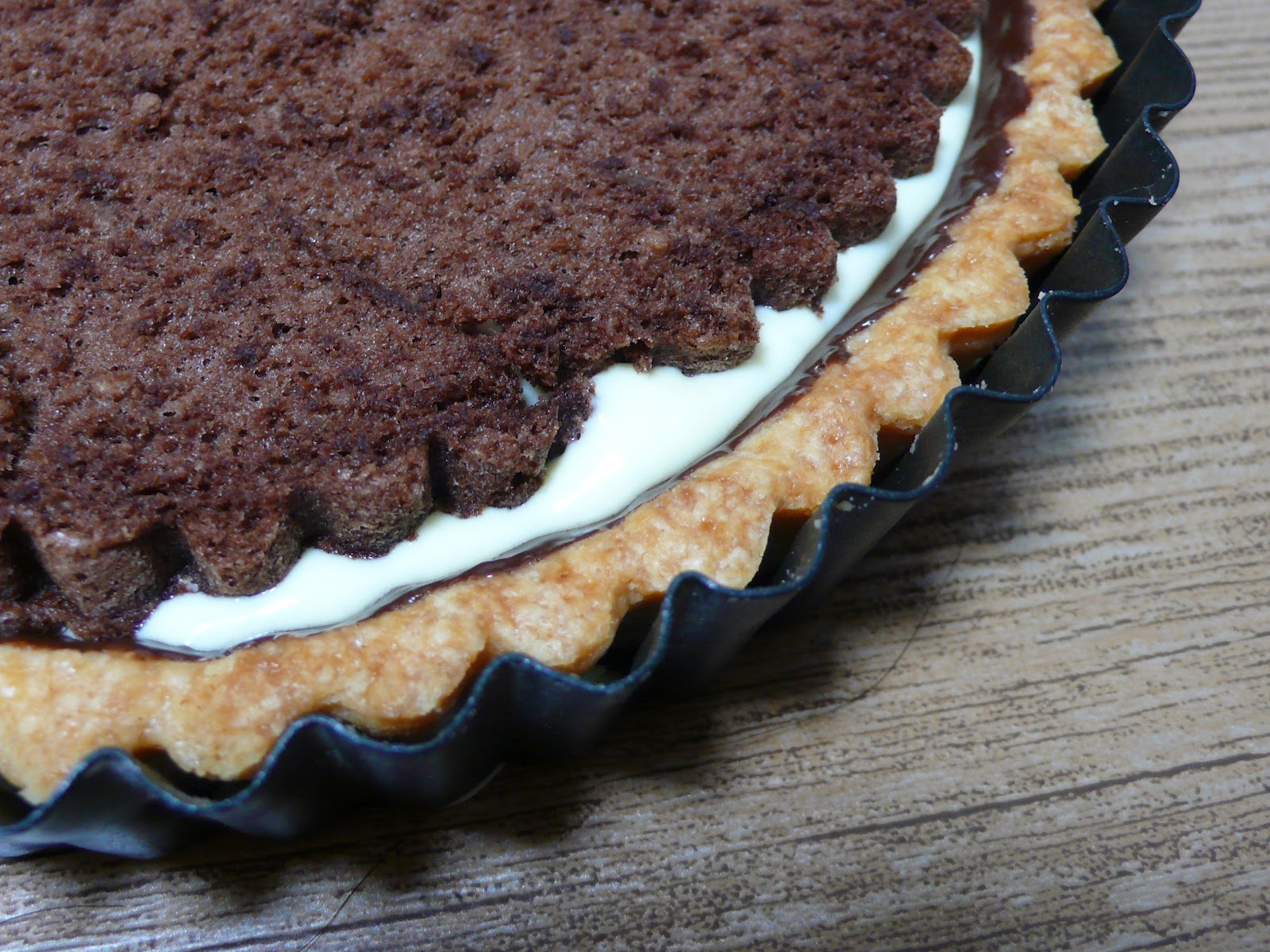 Baking in the Land of the a Thousand Hills Tiramisu Black Bottom Tart