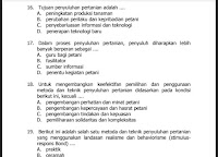 Contoh Soal Dan Kunci Jawaban Tes Seleksi Formasi Penyuluh Pertanian Pppk P3k Tahun 2019 Mata Pelajaran