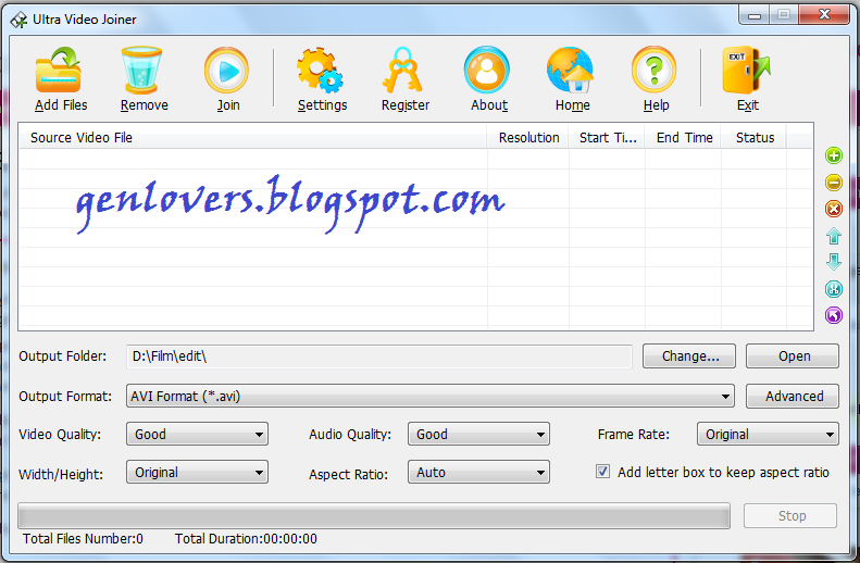Download Old Versions Ultra Video Joiner 108