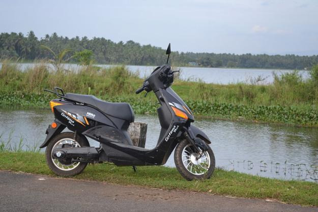 optima electric scooty