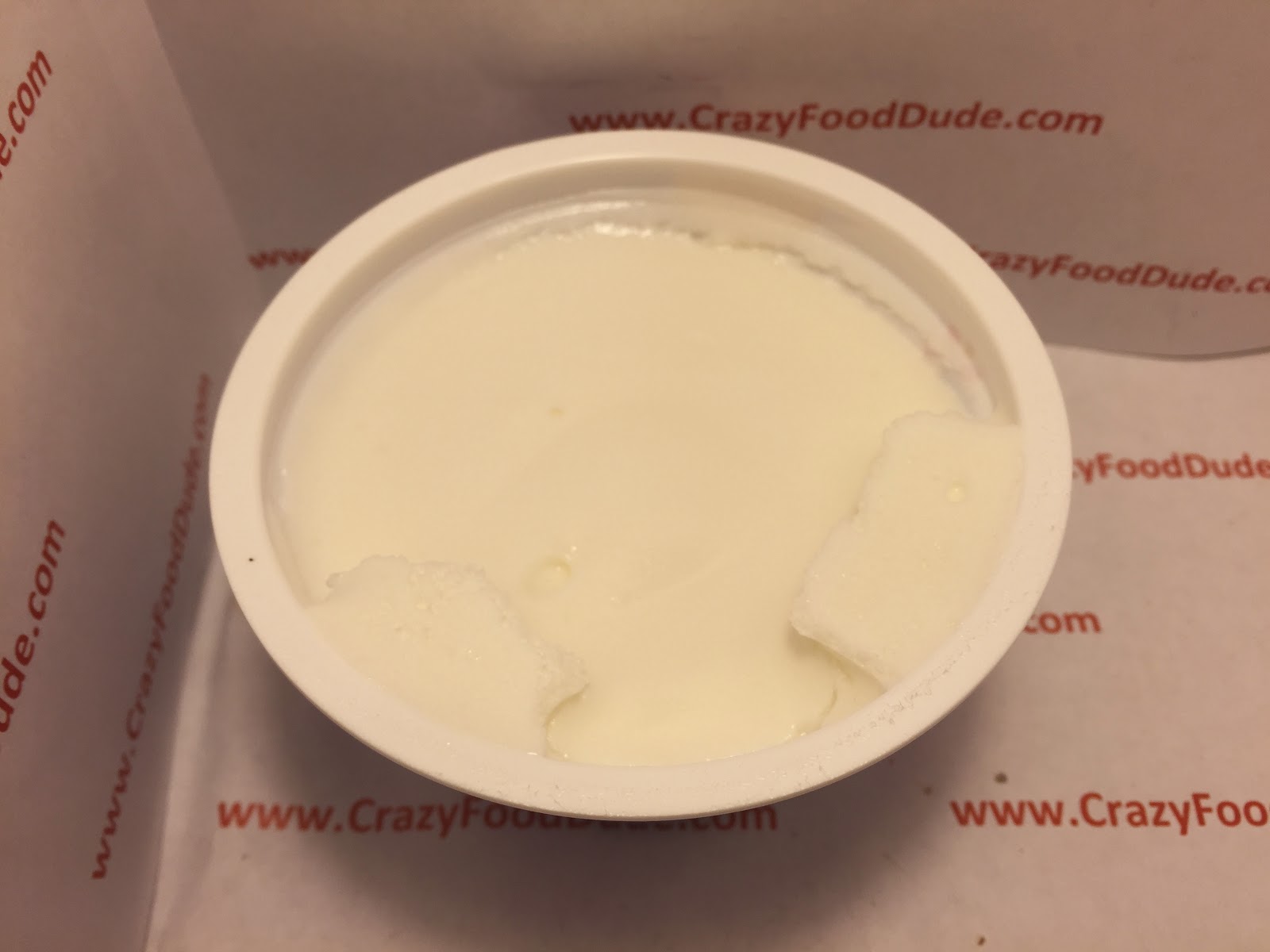 Crazy Food Dude Review Yoplait Greek 100 Whips! Vanilla Cupcake