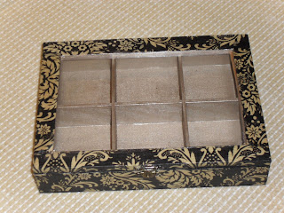 En la buhardilla con Sari: CAJA DE MADERA-JOYERO