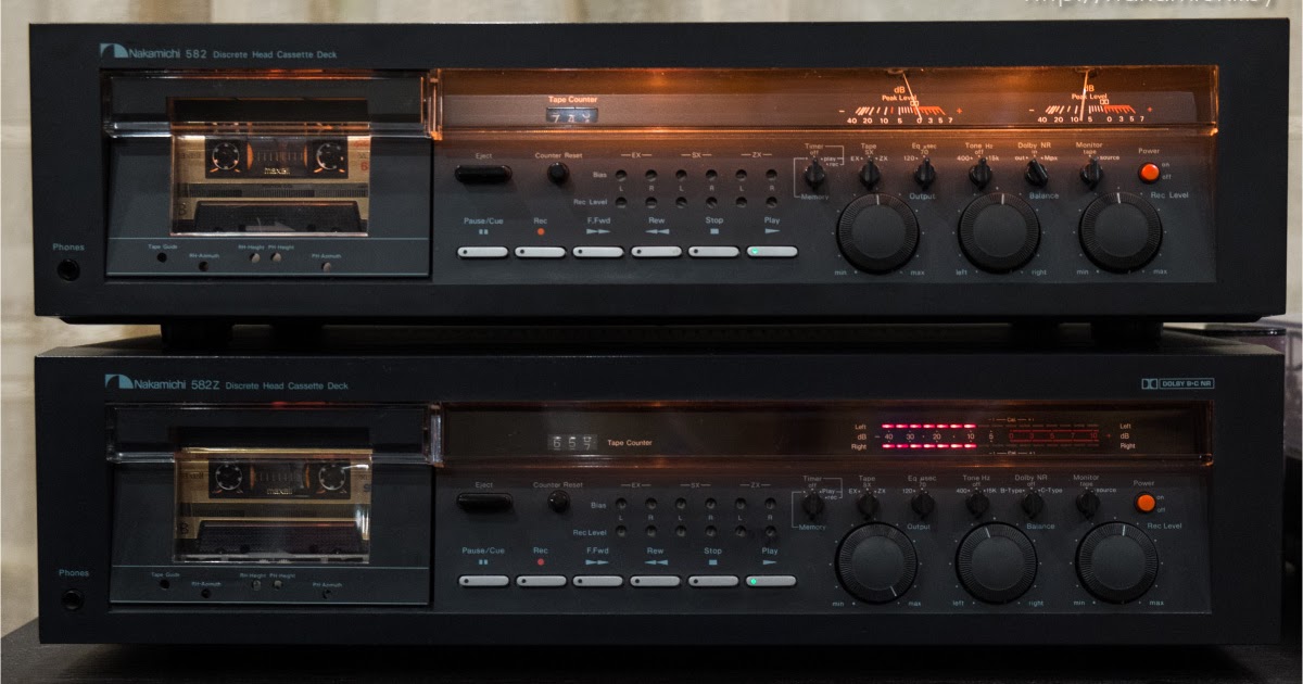 Vintage Audio: Nakamichi 582 Discrete Head Cassette Deck