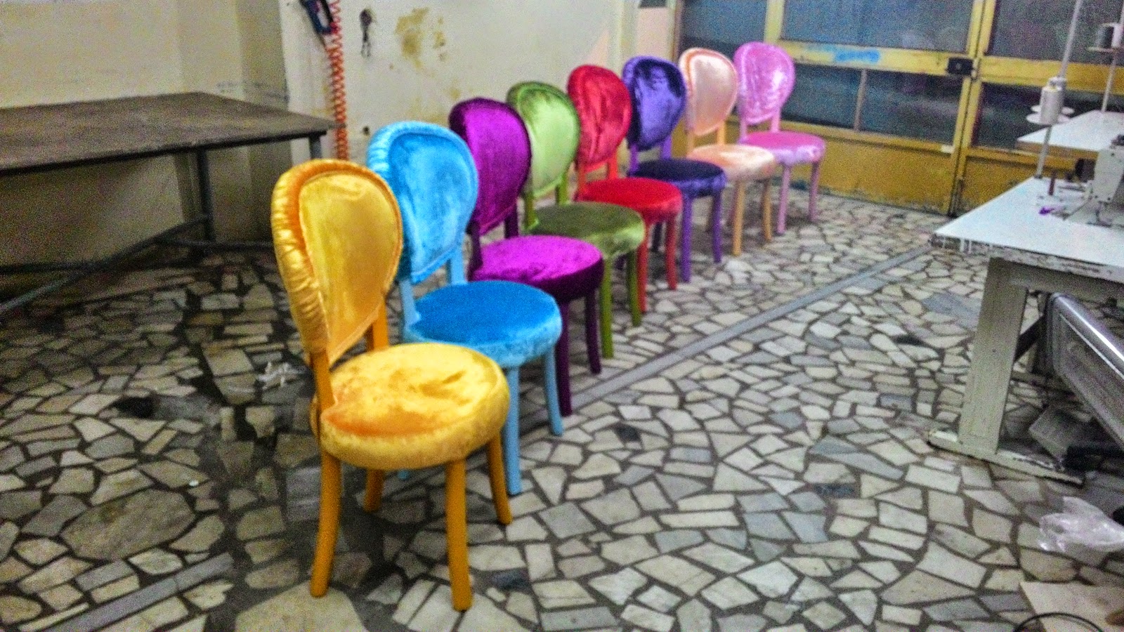 SALON SANDALYE MODELLERİ YILDIZ DÖŞEME