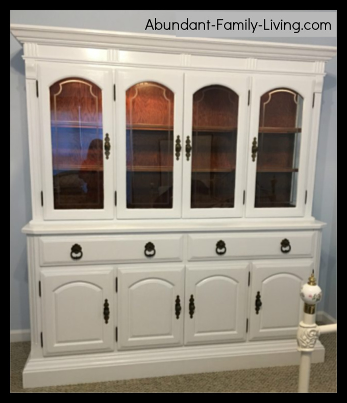 Abundant Family Living DIY China Makeover