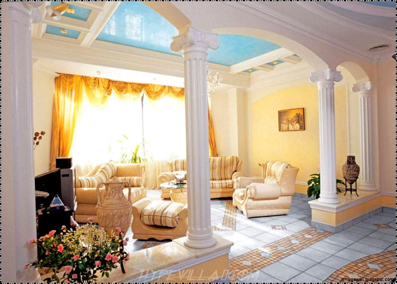 Luxury Living Room Interior Design Hd Wallpapers In Hd Mega Wallpapers