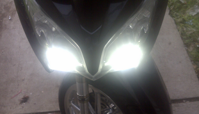 Tips membuat lampu speda motor Lebih terang Tips membuat lampu speda motor Lebih terang