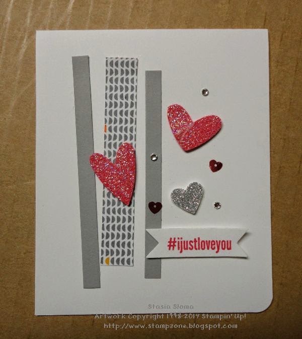 Stampin' & Scrappin' with Stasia Glitter!!