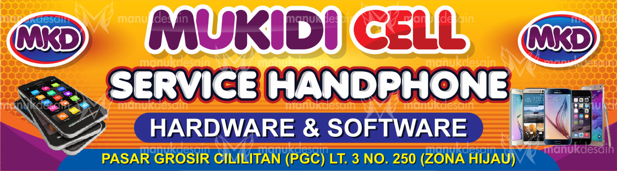 Contoh Desain Spanduk Konter Hp desain banner kekinian