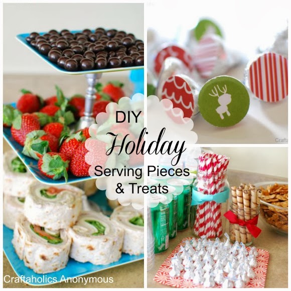 DIY Holiday Serving Pieces and Treats from Craftaholics Anonymous