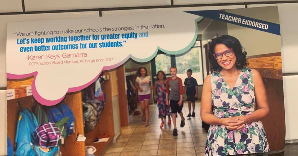 Karen KeysGamarra for Fairax County School Board (AtLarge)