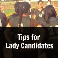 Tips for  Lady Candidates