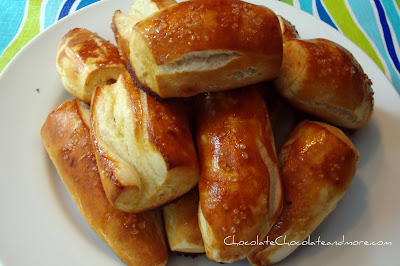 Buttery Soft Pretzels-like those pretzels you can get at the mall only better! 