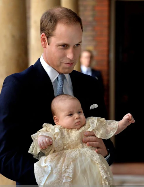 The Official Christening Photos of  Prince George 
