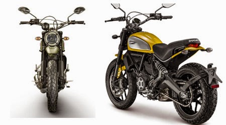 Игрушечная модель мотоцикла Ducati Scrambler