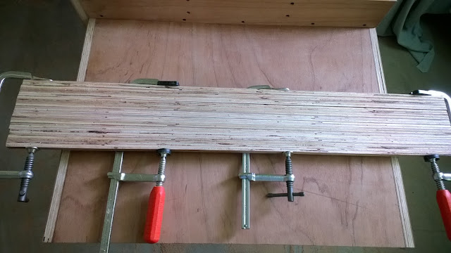 DIY Plywood painting frame