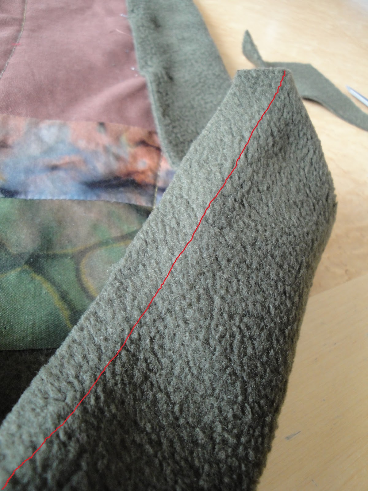 Mrs Moen Make a Fleece border/binding