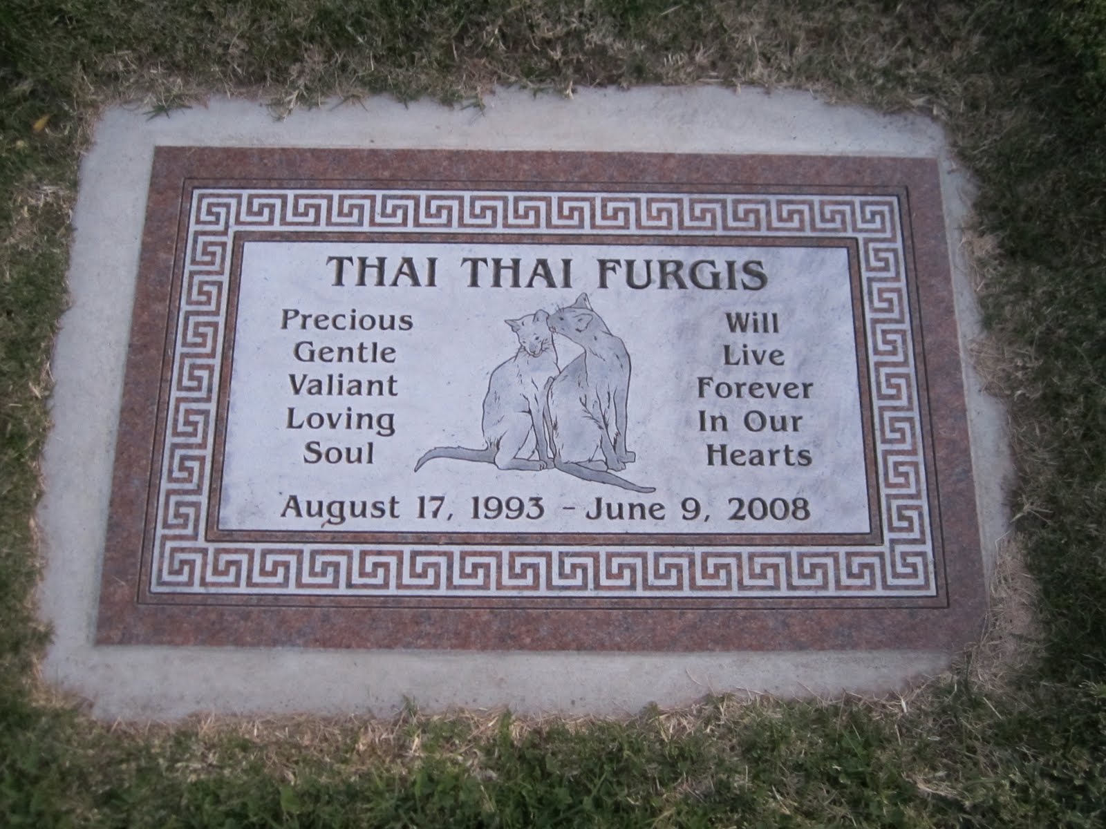 Our Beck Treks Local Pet Cemetery?