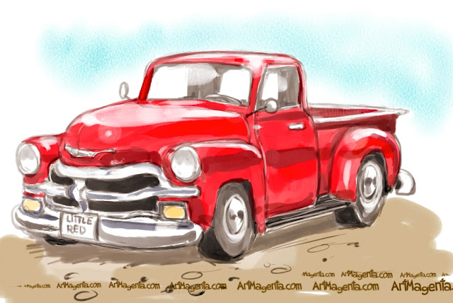 Chevy Truck 54 is a car sketch by Artmagenta
